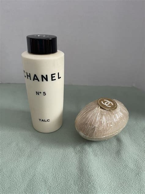 ebay chanel no 5 talc|Vintage CHANEL No. 5 Talc 5oz. 142 G Perfumed Bath Powder .